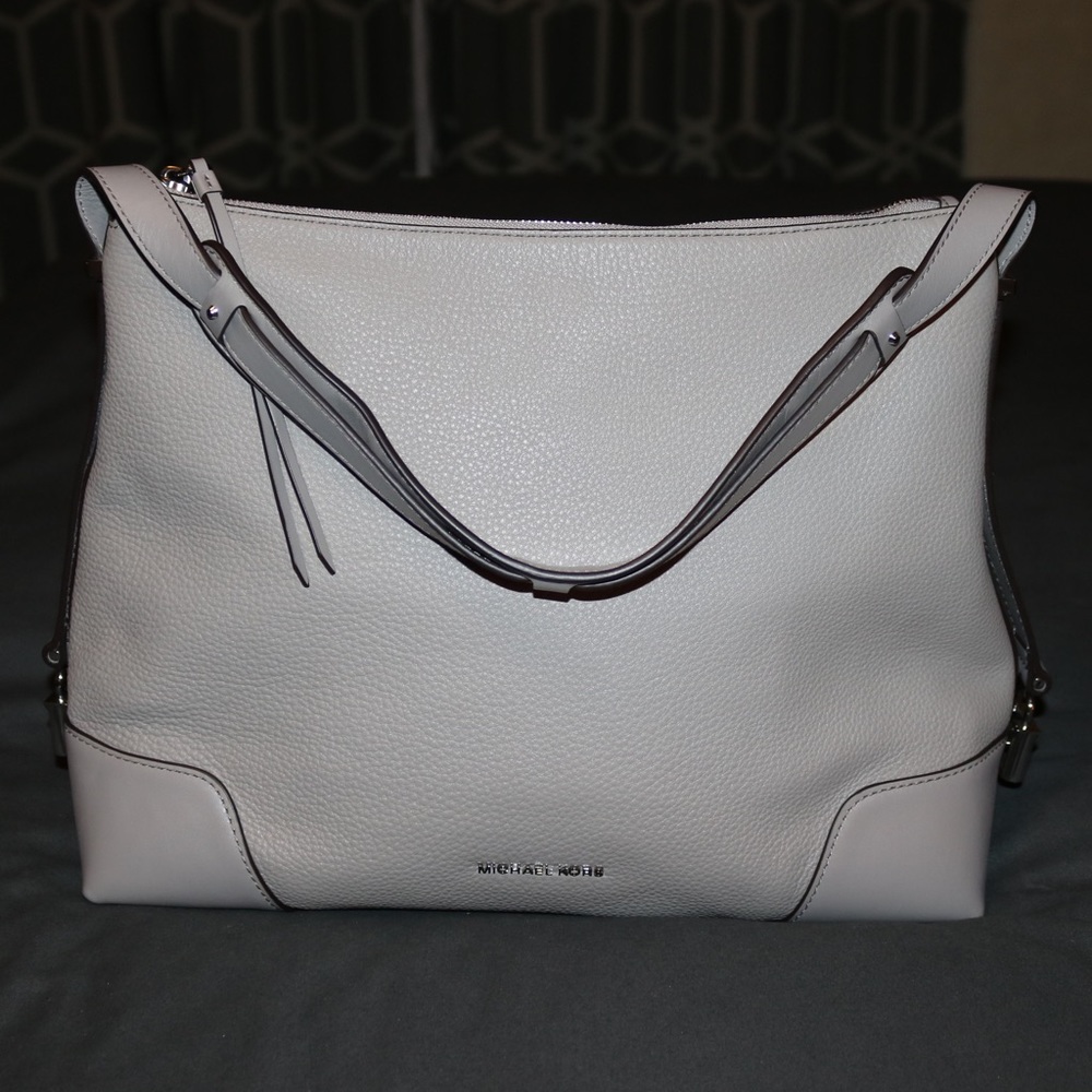 NWOT Michael Kors Gray Hobo Bag